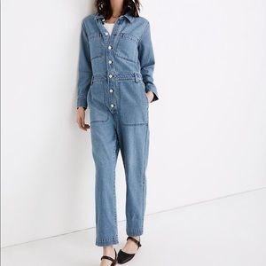 Madwell Relaxed Coverall Denim Jumpsuit